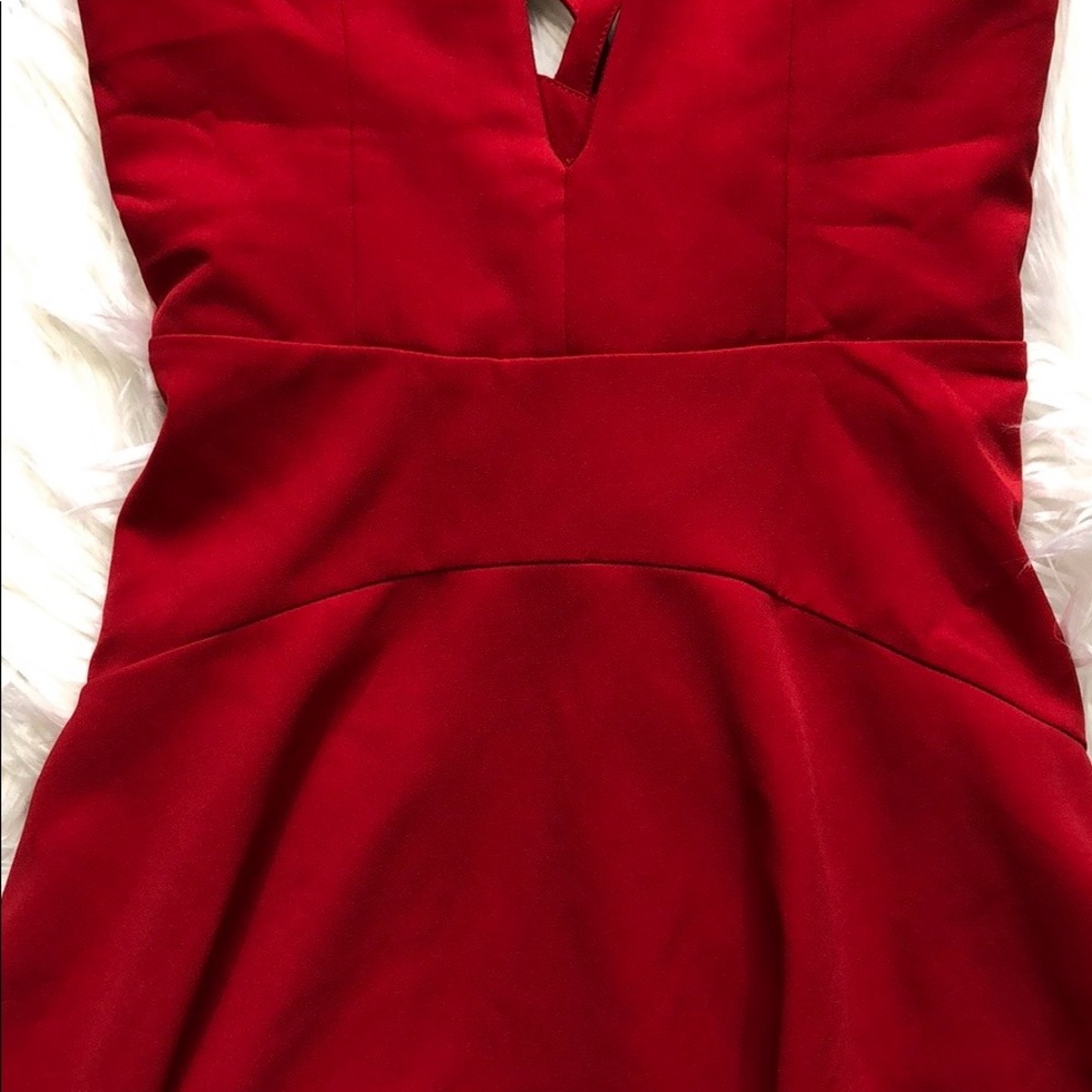 NWT NBD Revolve Red Ride or Die Mini Dress - Picture 6 of 7